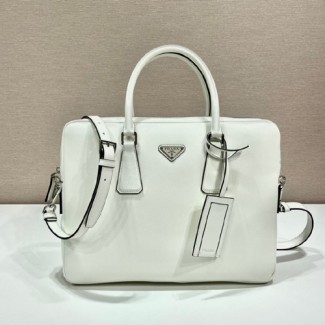 프라다 사피아노 서류가방 2VE022 화이트