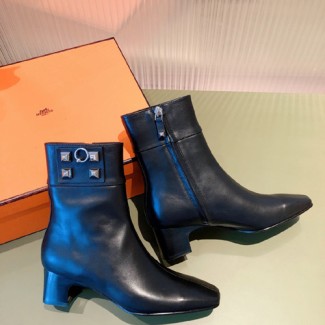 에르메스 여성용 앵글부츠 H35128 블랙