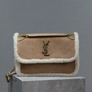 생로랑 니키 미듐 숄더백 498894