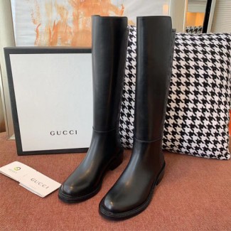 구찌 신상 롱 부츠 307930 블랙