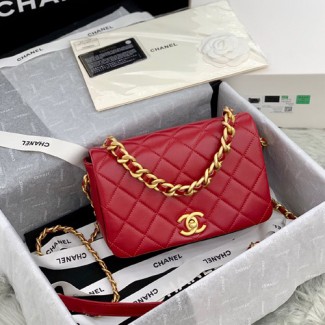 샤넬 체인 플랩백 AS1895 레드