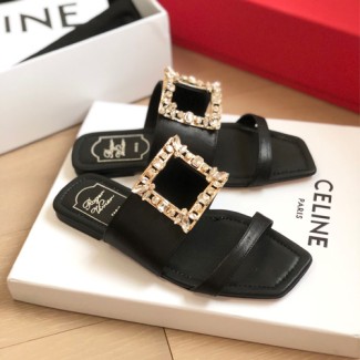 로저비비에 슬리퍼 RV5486 블랙