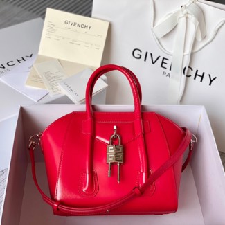 지방시 복스가죽 미니 안티고나 락백 BB057-7