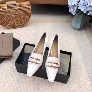 보테가 신상 펌프스 475183 화이트