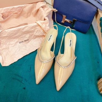 미우미우 신상 샌들 57220 누드