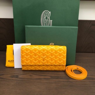 고야드 바렌 미니크로스 장지갑 195110 옐로우