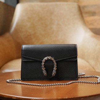 구찌 디오니서스 수퍼 미니 백 476432 블랙