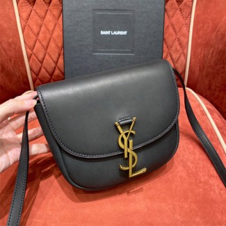 입생로랑 KAIA 스몰 사첼백 619740 블랙