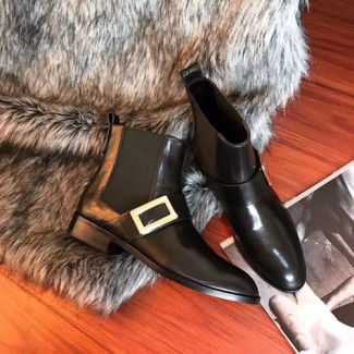 로저비비에 신상 쇼트 부츠  RV5427 블랙