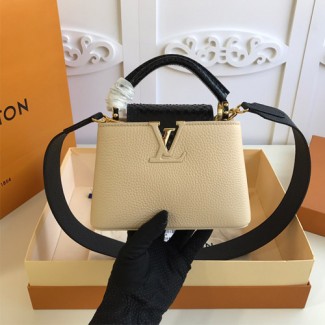 루이비통 카퓌신 미니 N98477 베이지&블랙