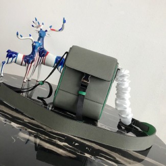 프라다 사피아노 스몰 크로스백 2VD019 그린