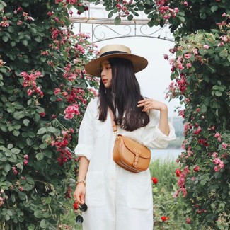 디올 가죽 DIOR BOBBY 미디엄 백 M9319 브라운